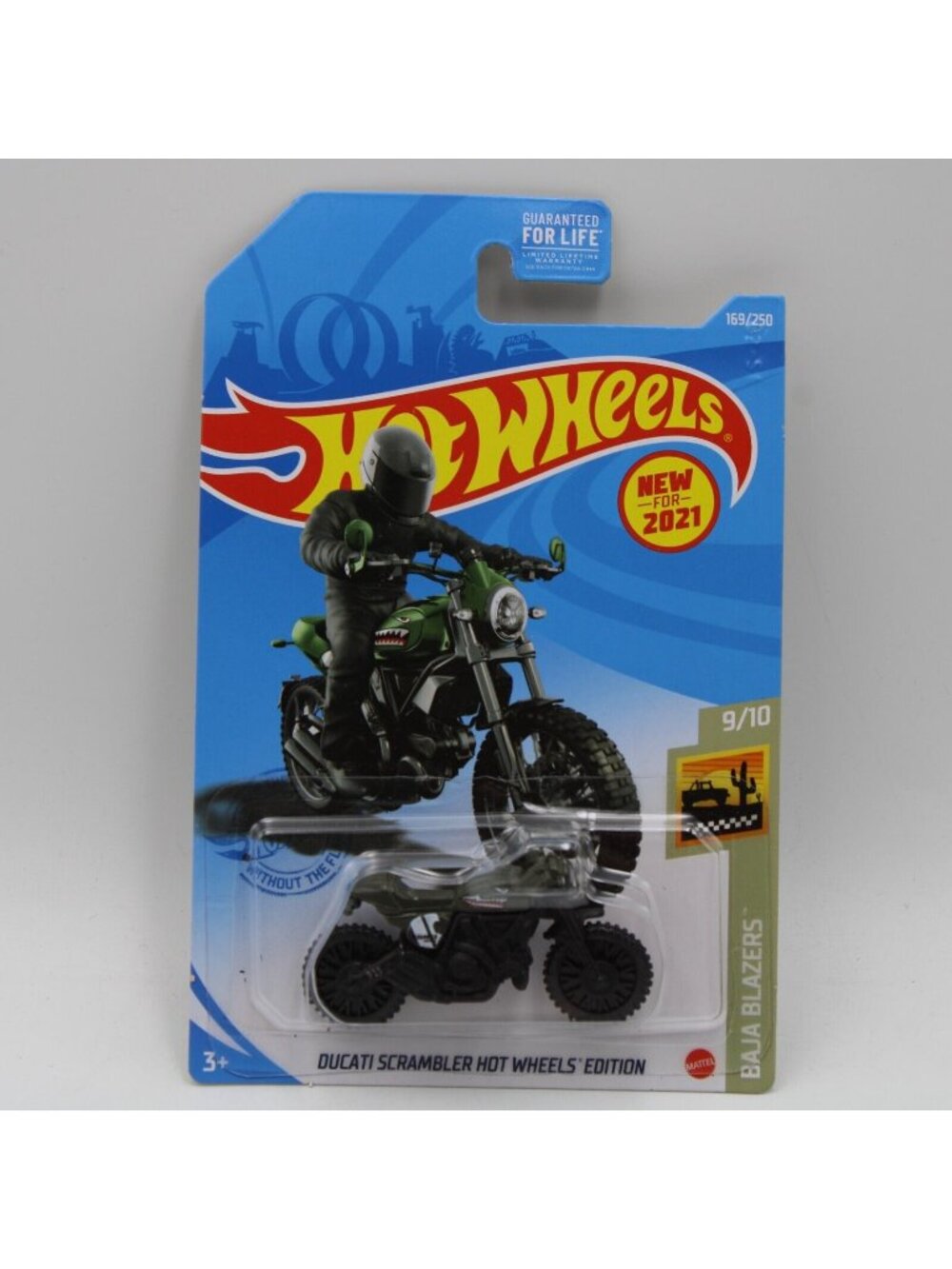 Hot Wheels Ducati Scrambler Hot Wheels Edition Green New For 2021 Baja Blazers